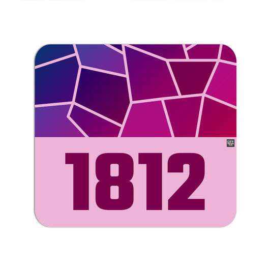 1812 Year Mouse pad (Light Pink)