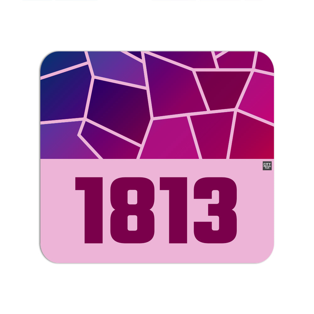 1813 Year Mouse pad (Light Pink)