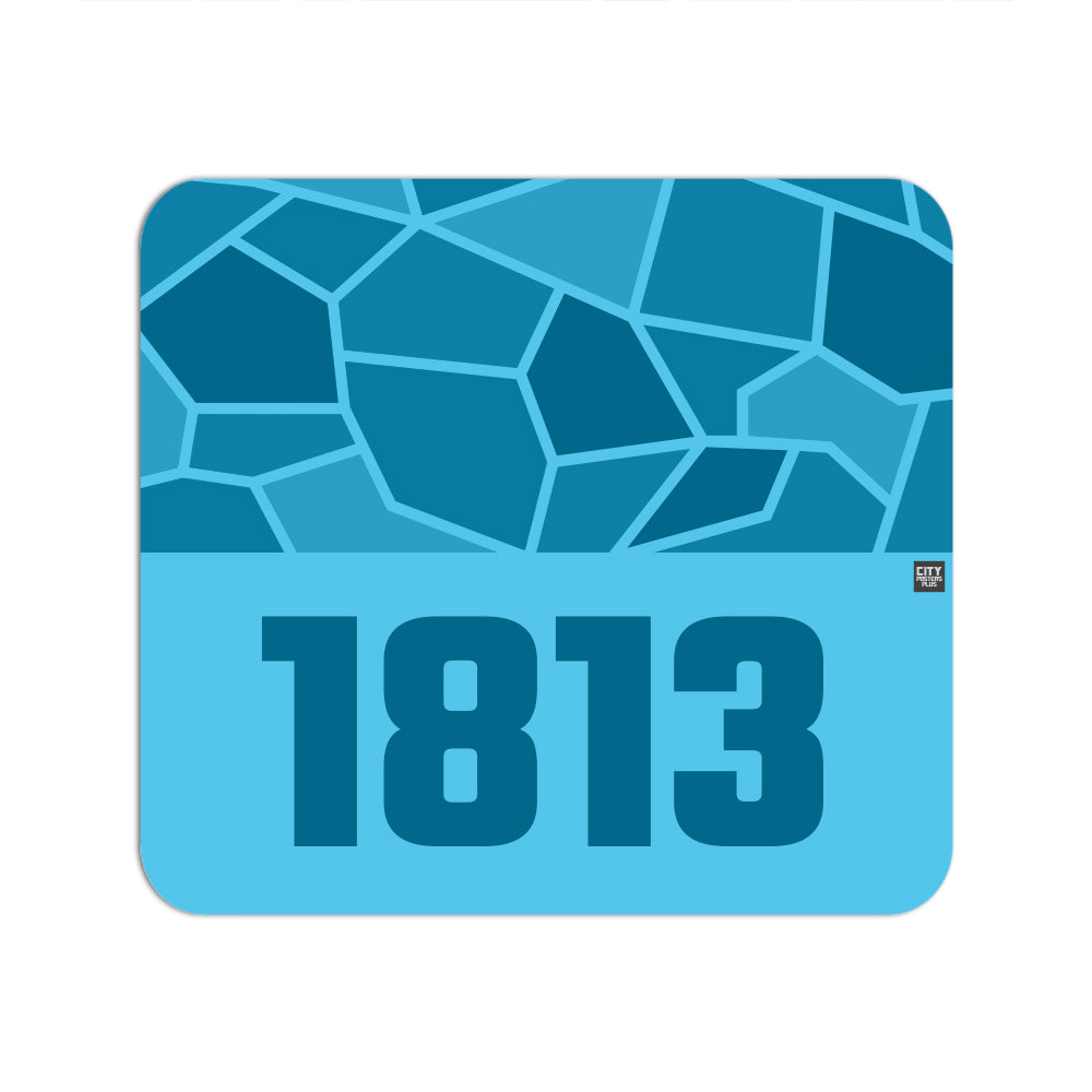 1813 Year Mouse pad (Sky Blue)