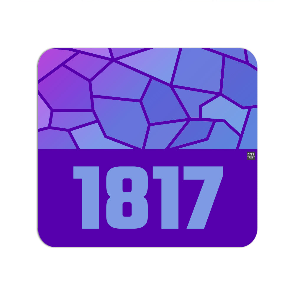 1817 Year Mouse pad (Purple)