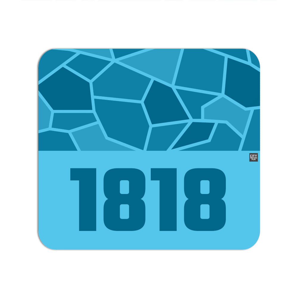 1818 Year Mouse pad (Sky Blue)