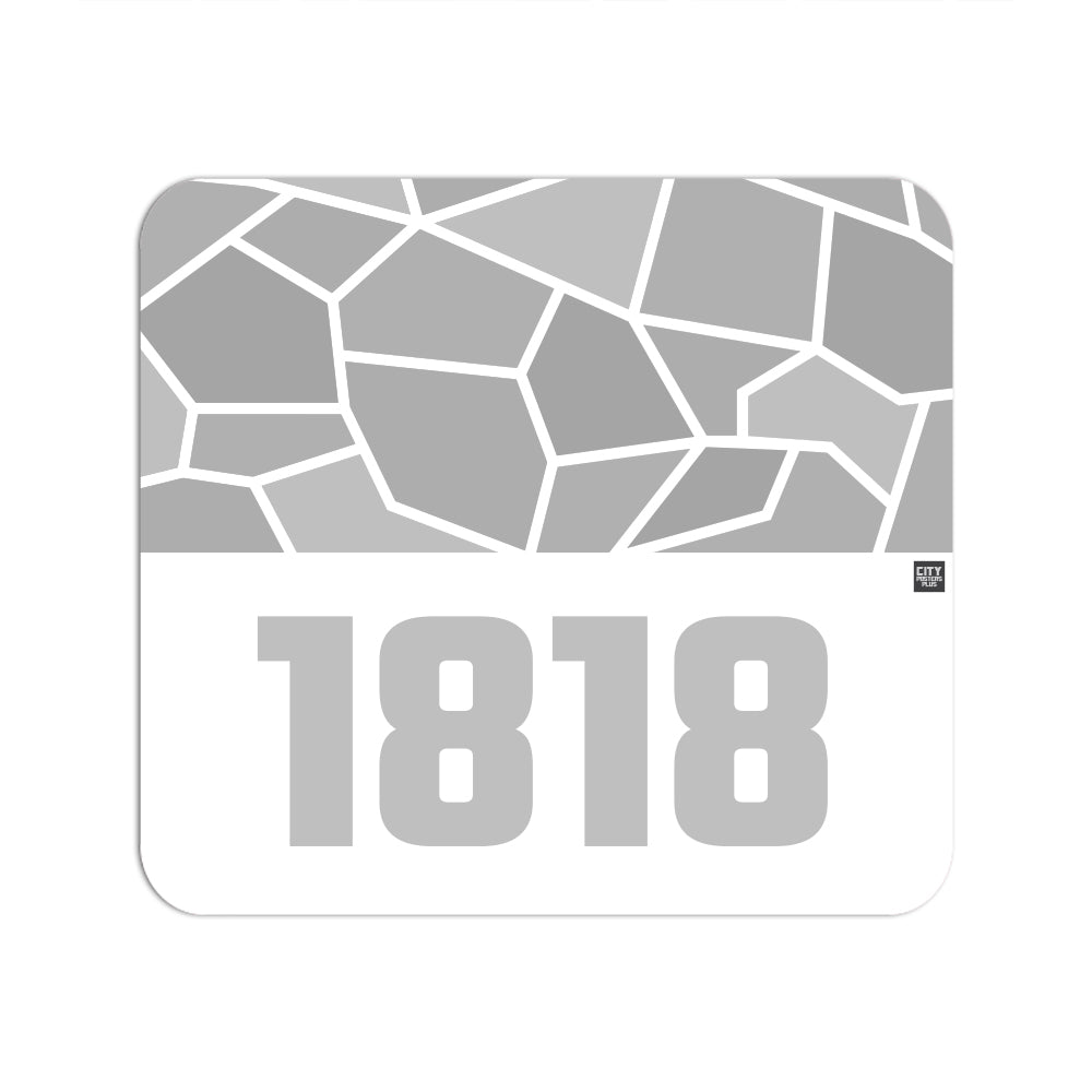 1818 Year Mouse pad (White)