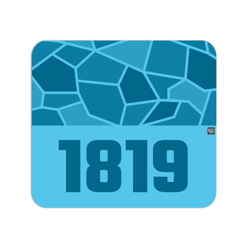 1819 Year Mouse pad (Sky Blue)