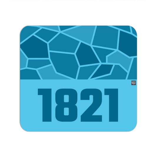 1821 Year Mouse pad (Sky Blue)