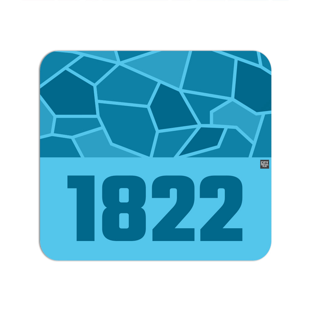 1822 Year Mouse pad (Sky Blue)