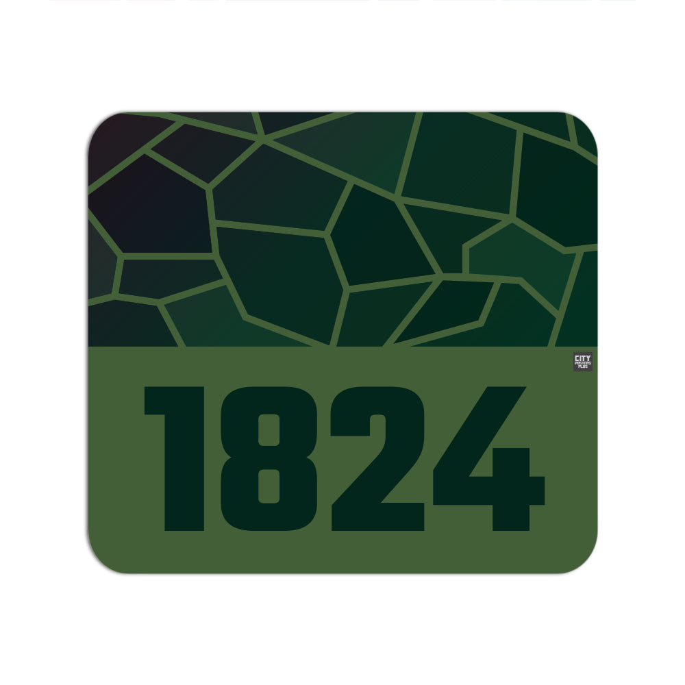 1824 Year Mouse pad (Olive Green)