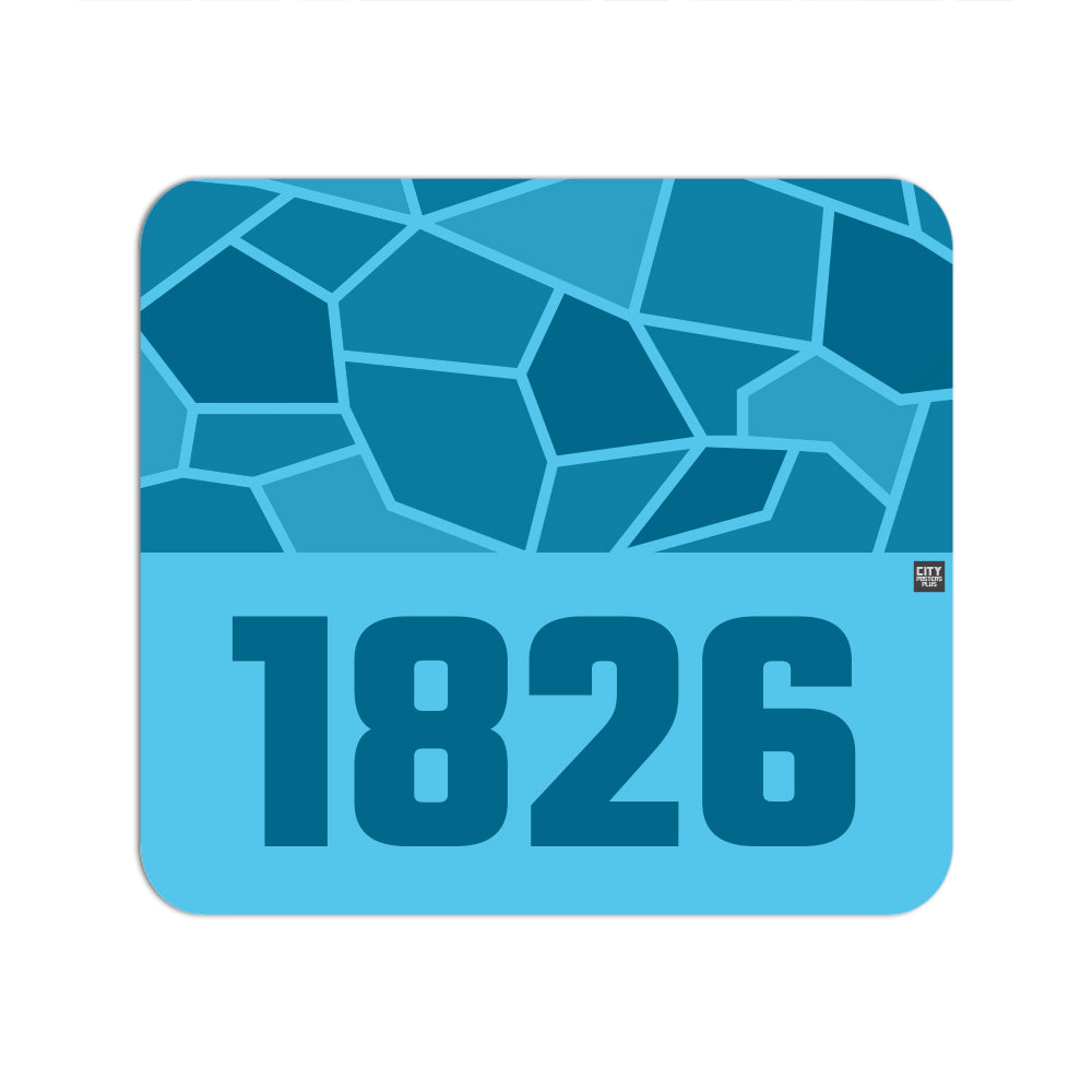 1826 Year Mouse pad (Sky Blue)