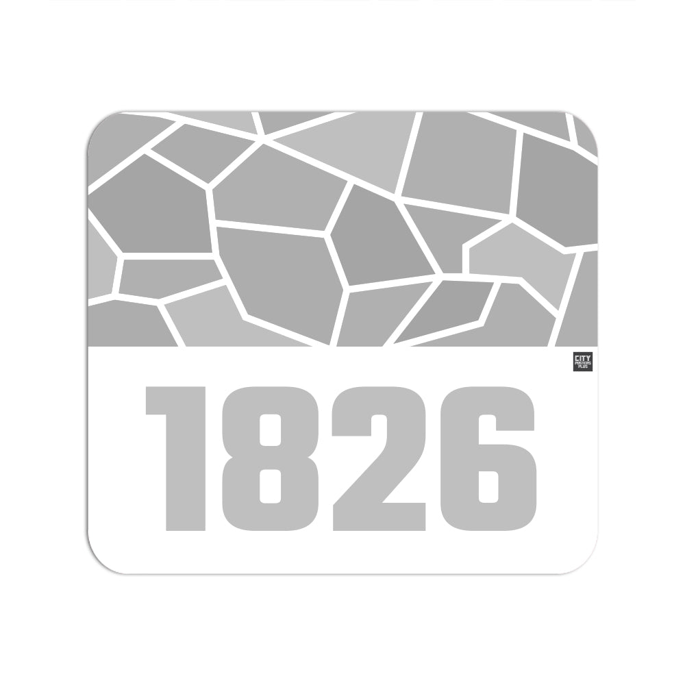 1826 Year Mouse pad (White)