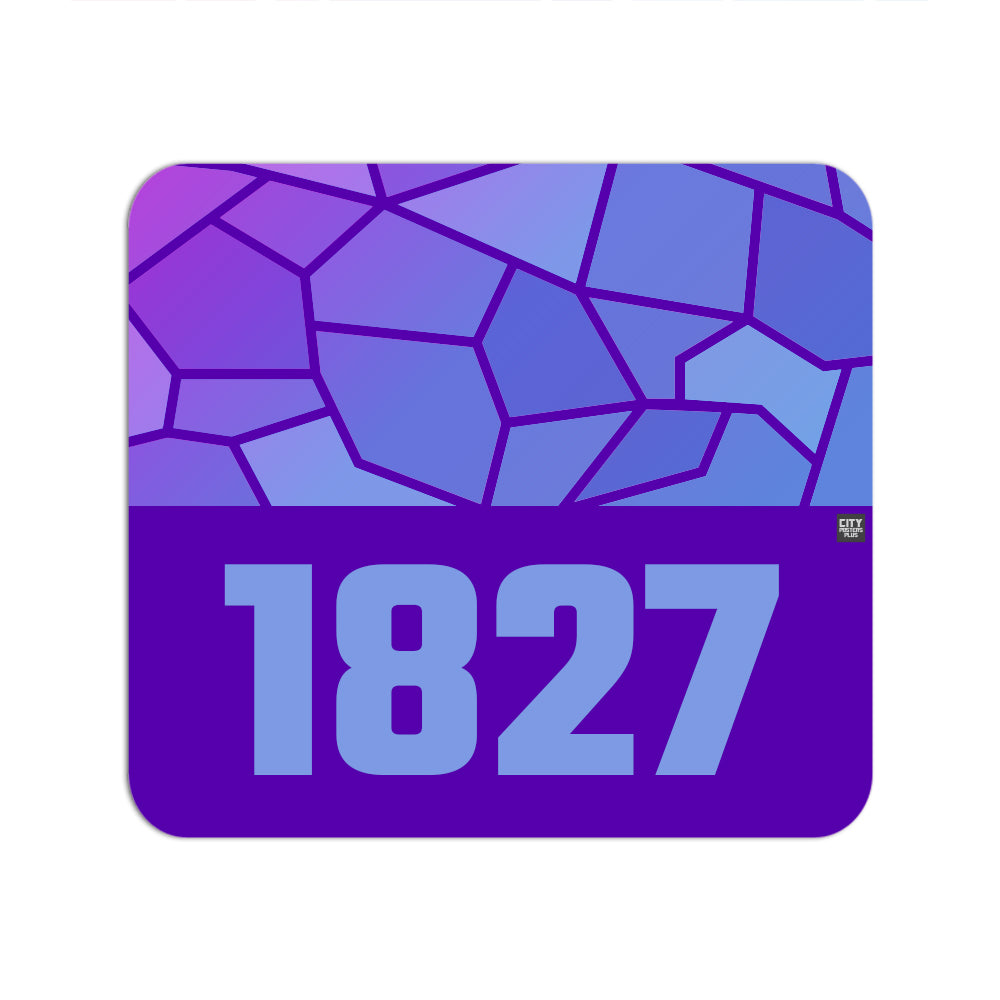 1827 Year Mouse pad (Purple)