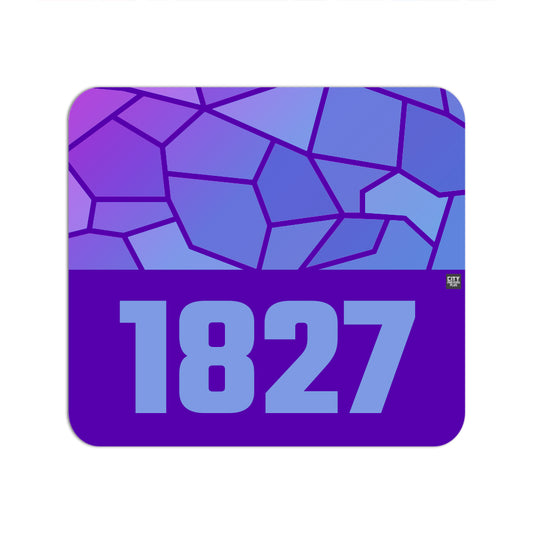 1827 Year Mouse pad (Purple)