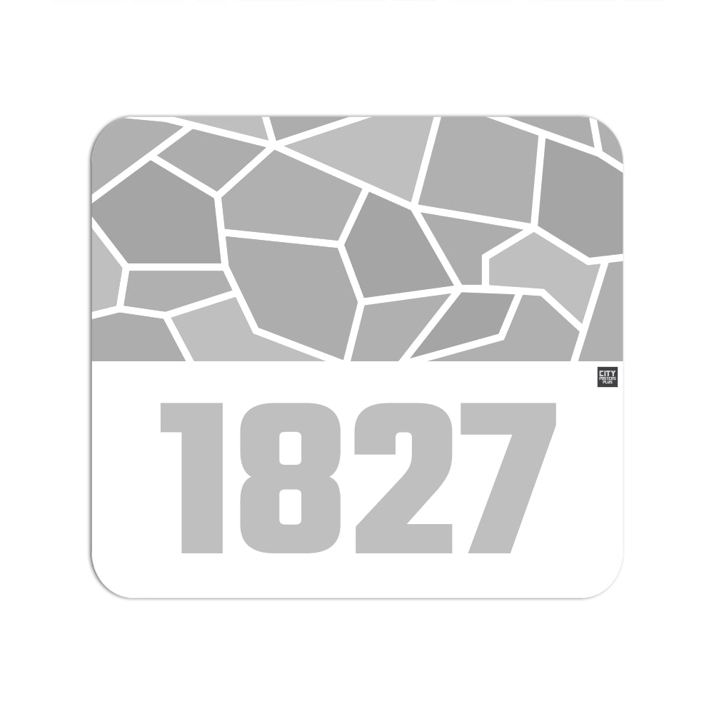 1827 Year Mouse pad (White)