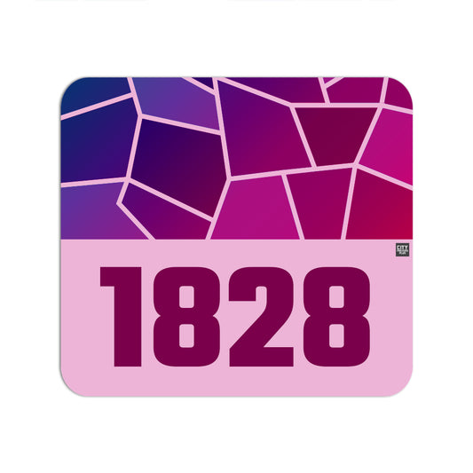 1828 Year Mouse pad (Light Pink)