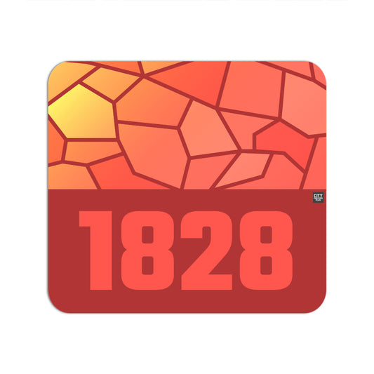 1828 Year Mouse pad (Red)