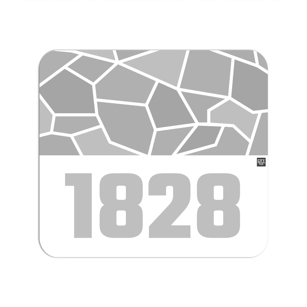 1828 Year Mouse pad (White)