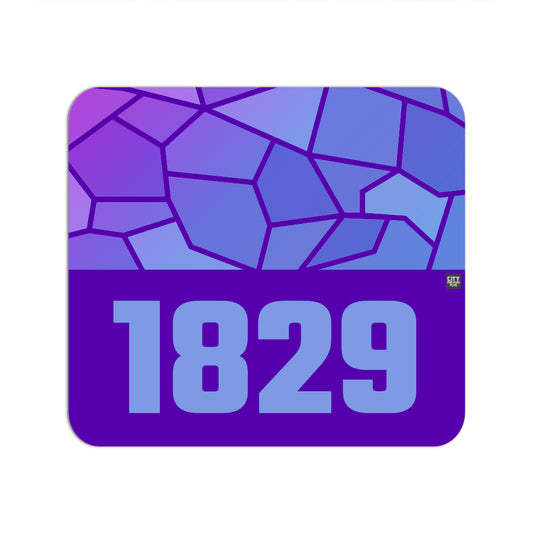 1829 Year Mouse pad (Purple)