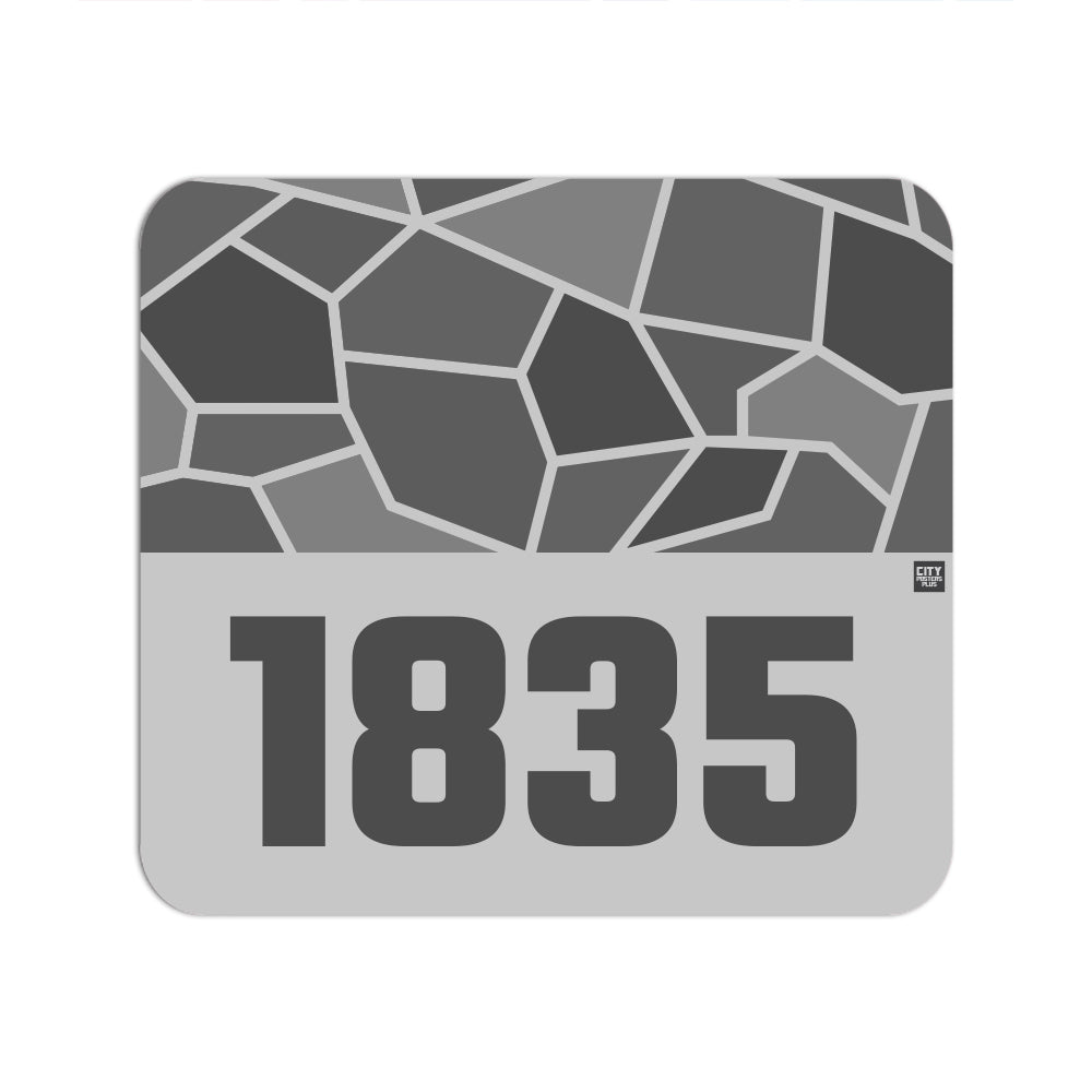 1835 Year Mouse pad (Melange Grey)