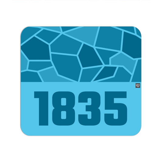 1835 Year Mouse pad (Sky Blue)