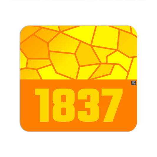 1837 Year Mouse pad (Orange)