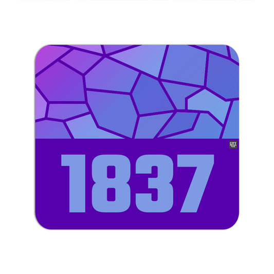 1837 Year Mouse pad (Purple)