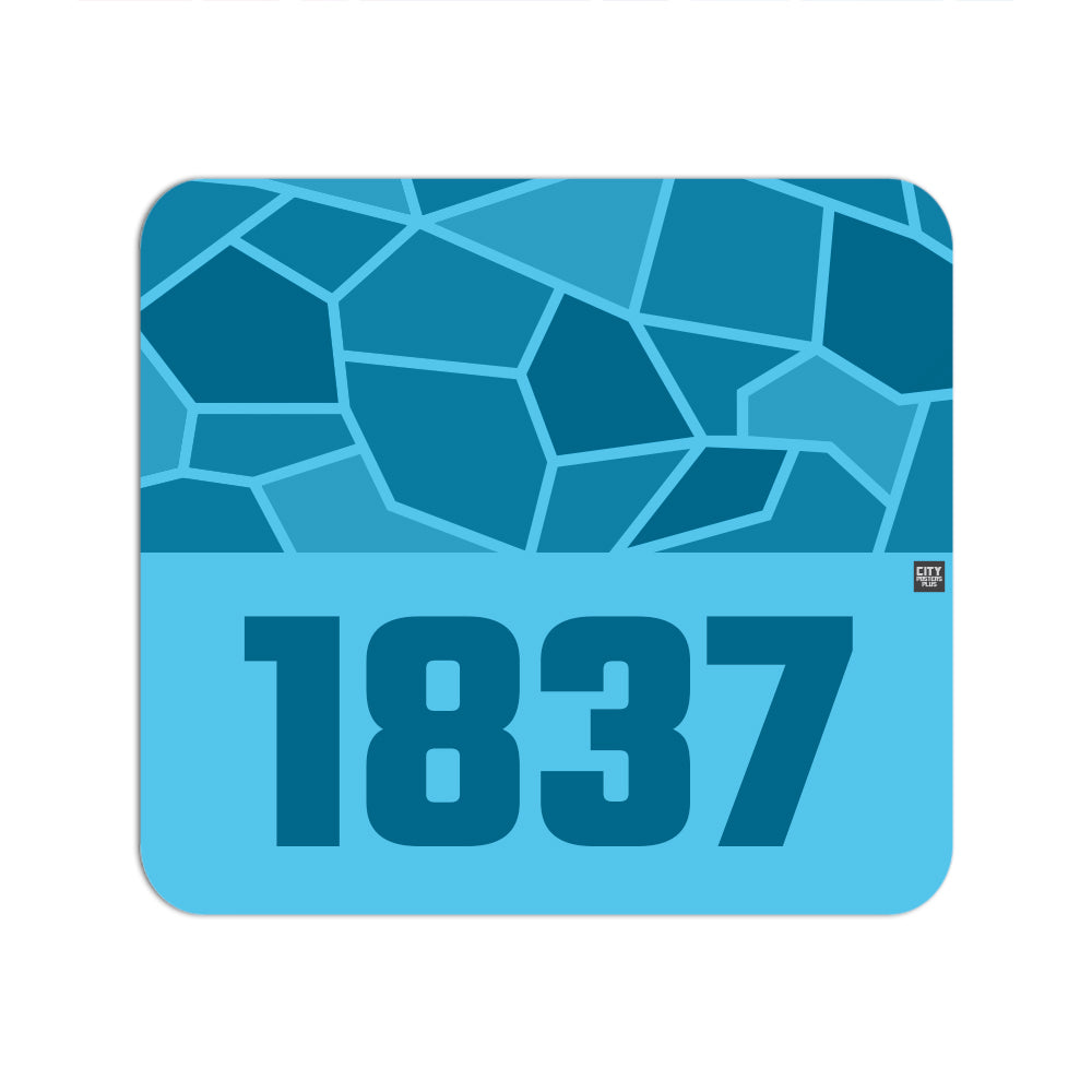 1837 Year Mouse pad (Sky Blue)