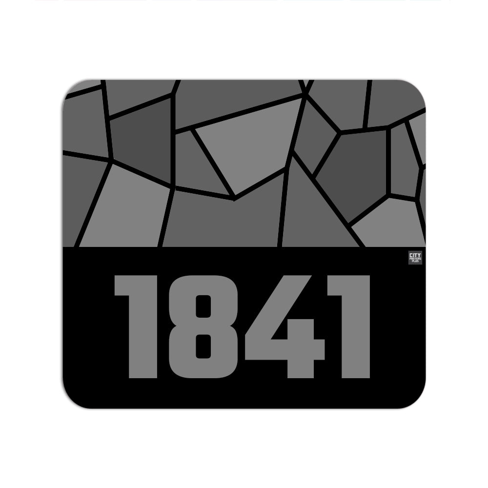 1841 Year Mouse pad (Black)