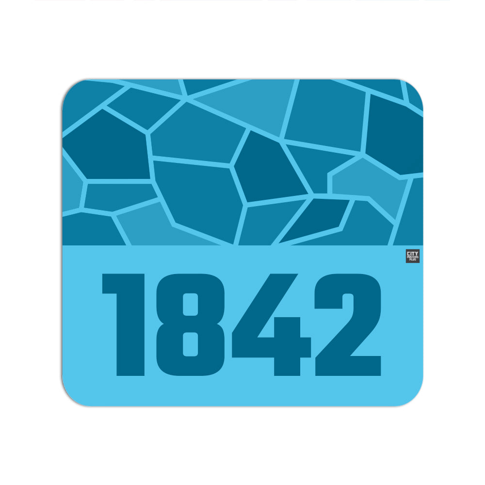 1842 Year Mouse pad (Sky Blue)