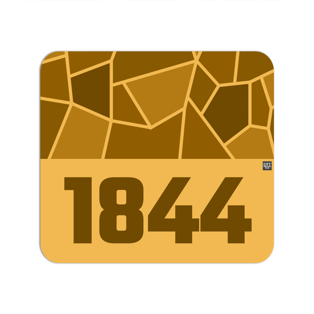 1844 Year Mouse pad (Golden Yellow)