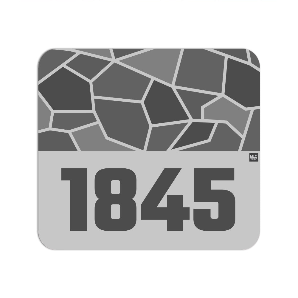 1845 Year Mouse pad (Melange Grey)