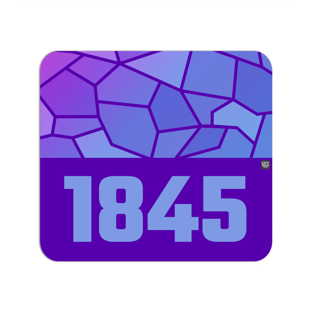 1845 Year Mouse pad (Purple)