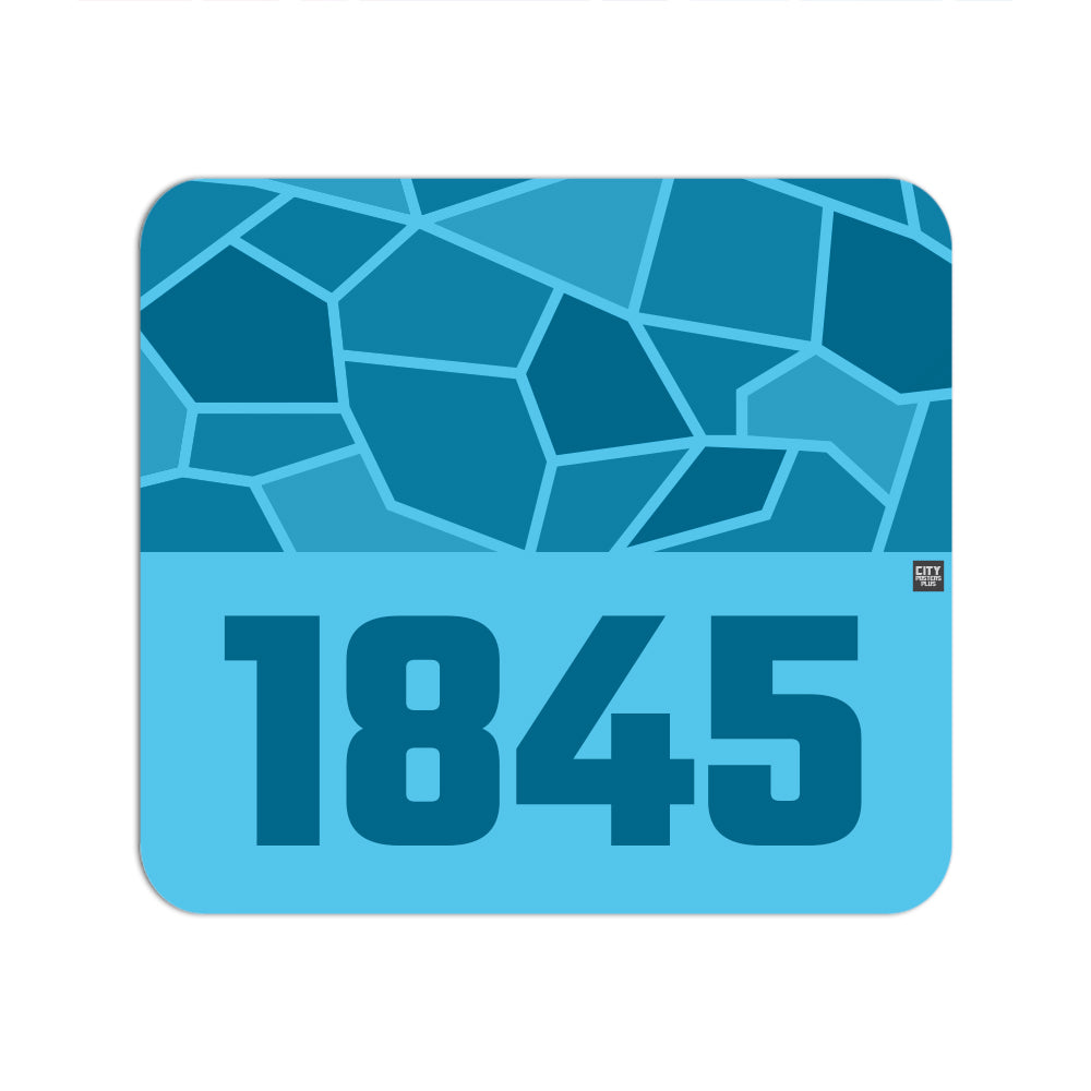 1845 Year Mouse pad (Sky Blue)