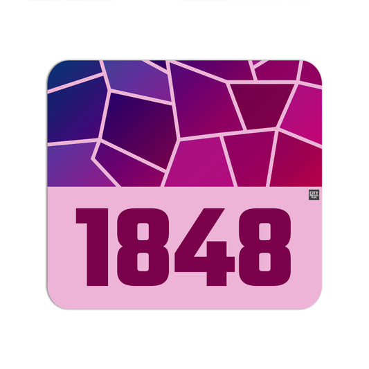 1848 Year Mouse pad (Light Pink)