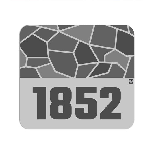 1852 Year Mouse pad (Melange Grey)