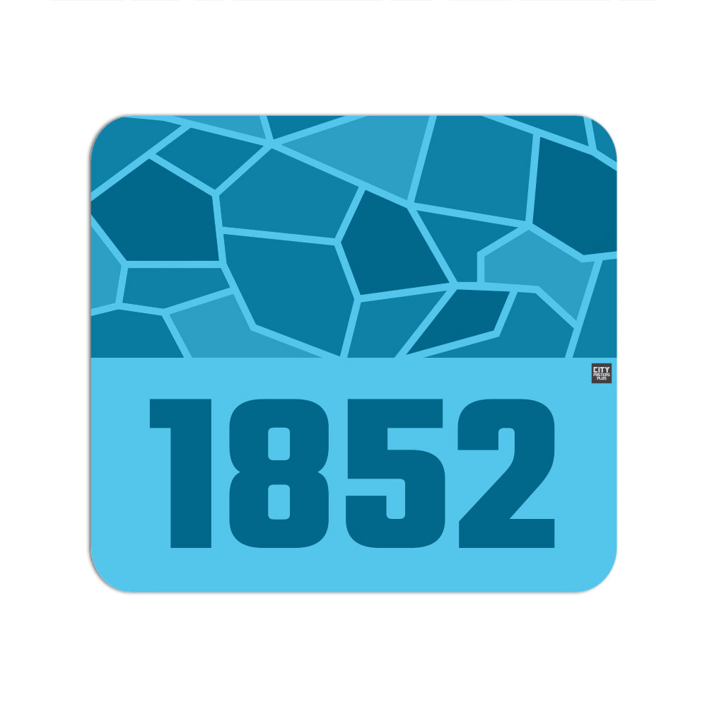 1852 Year Mouse pad (Sky Blue)