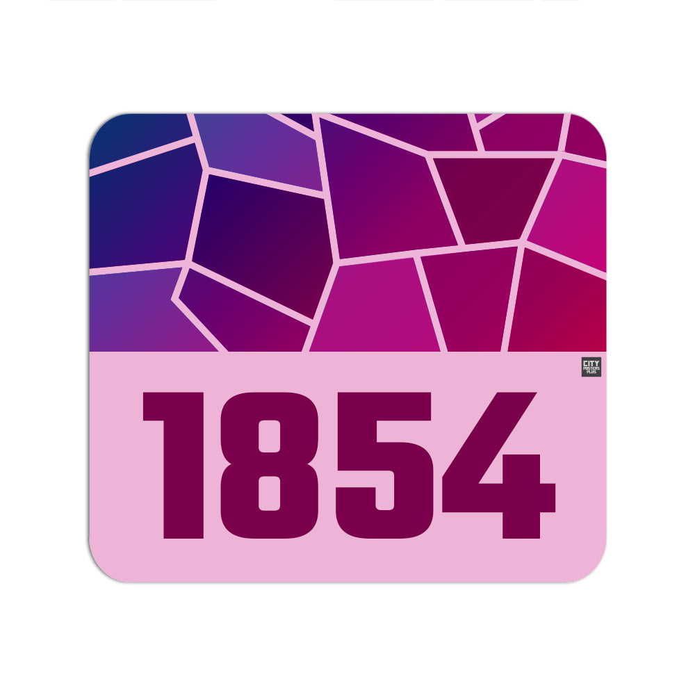 1854 Year Mouse pad (Light Pink)