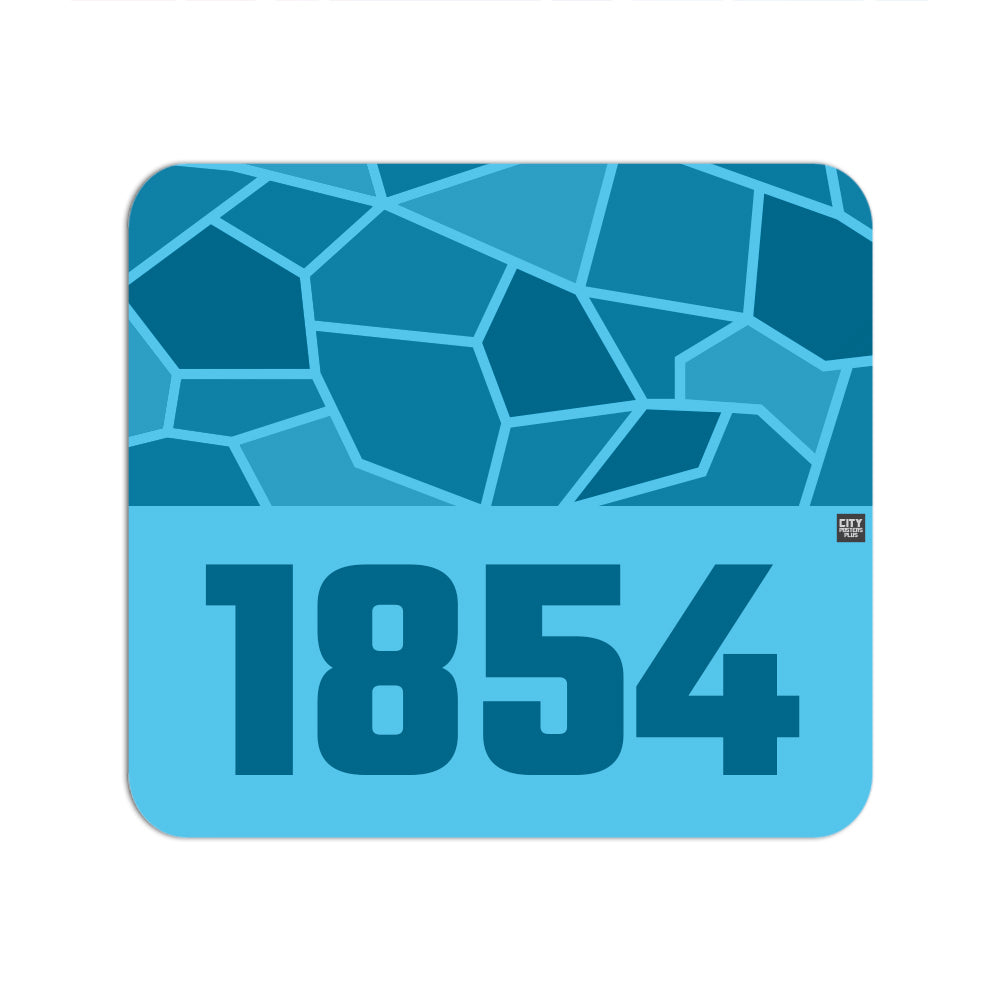 1854 Year Mouse pad (Sky Blue)