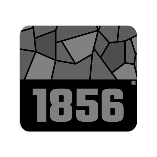 1856 Year Mouse pad (Black)