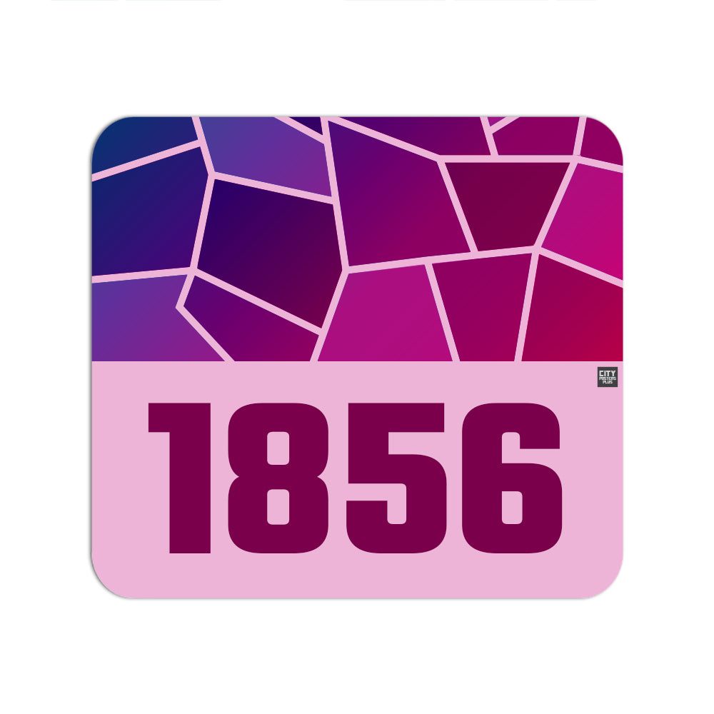 1856 Year Mouse pad (Light Pink)