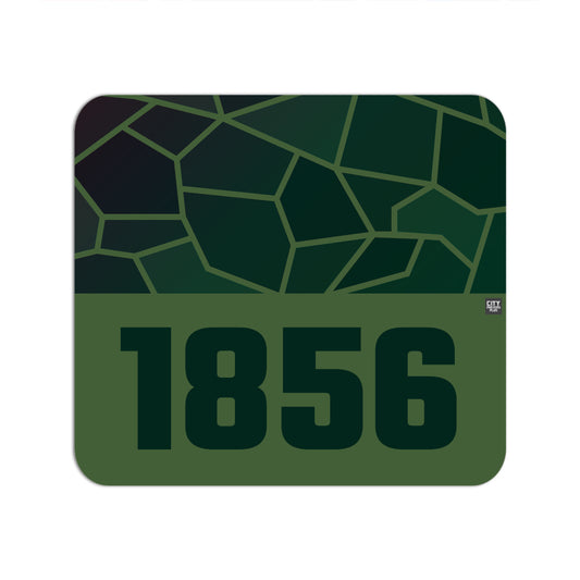 1856 Year Mouse pad (Olive Green)