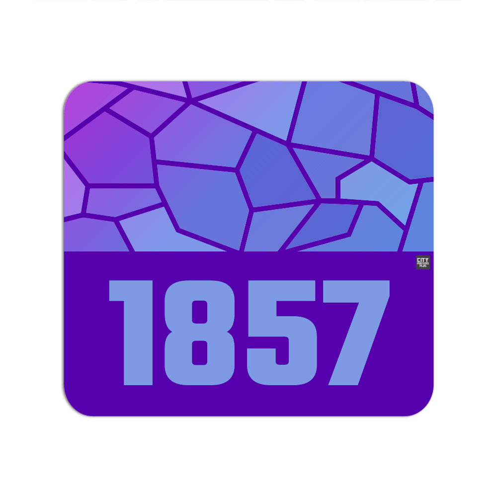 1857 Year Mouse pad (Purple)