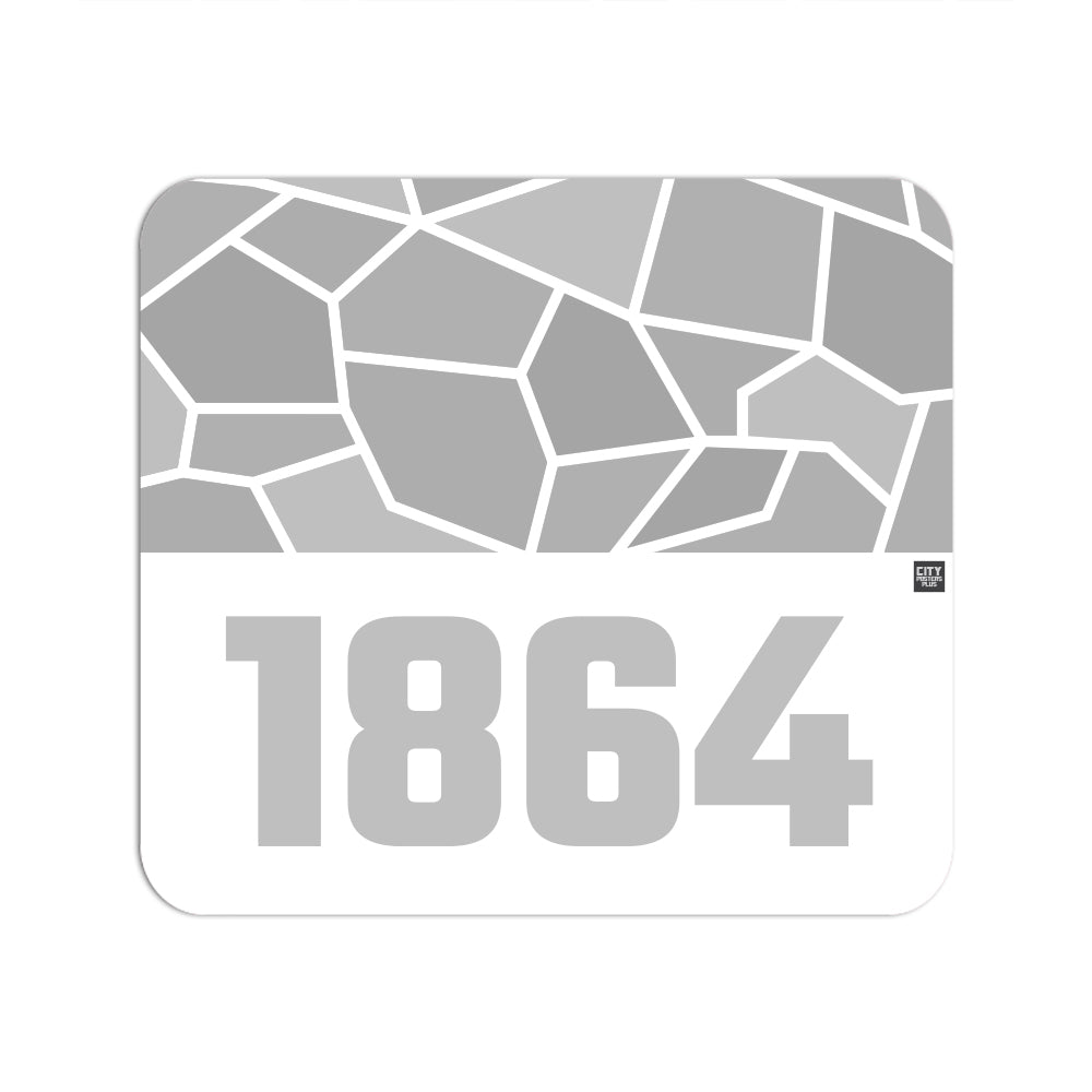 1864 Year Mouse pad (White)