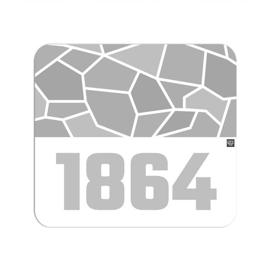 1864 Year Mouse pad (White)