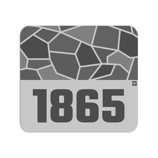 1865 Year Mouse pad (Melange Grey)