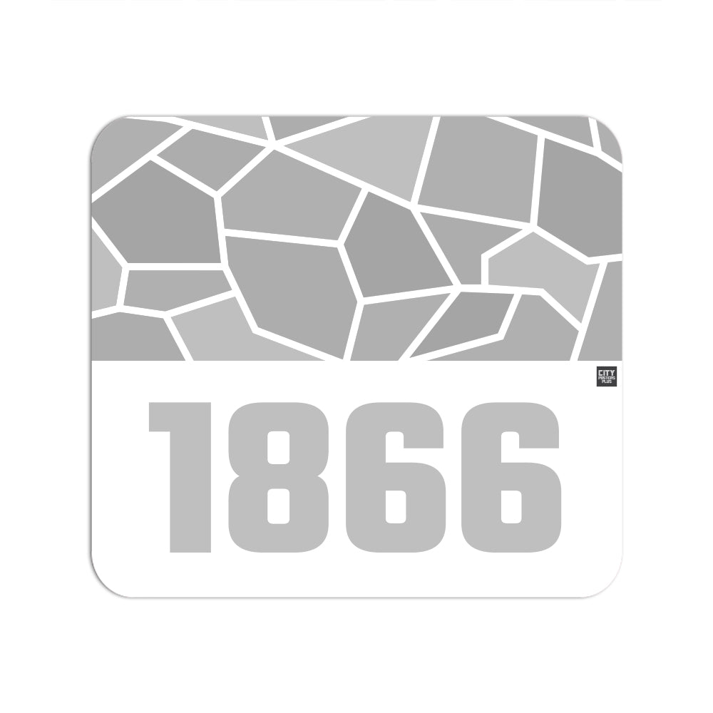 1866 Year Mouse pad (White)