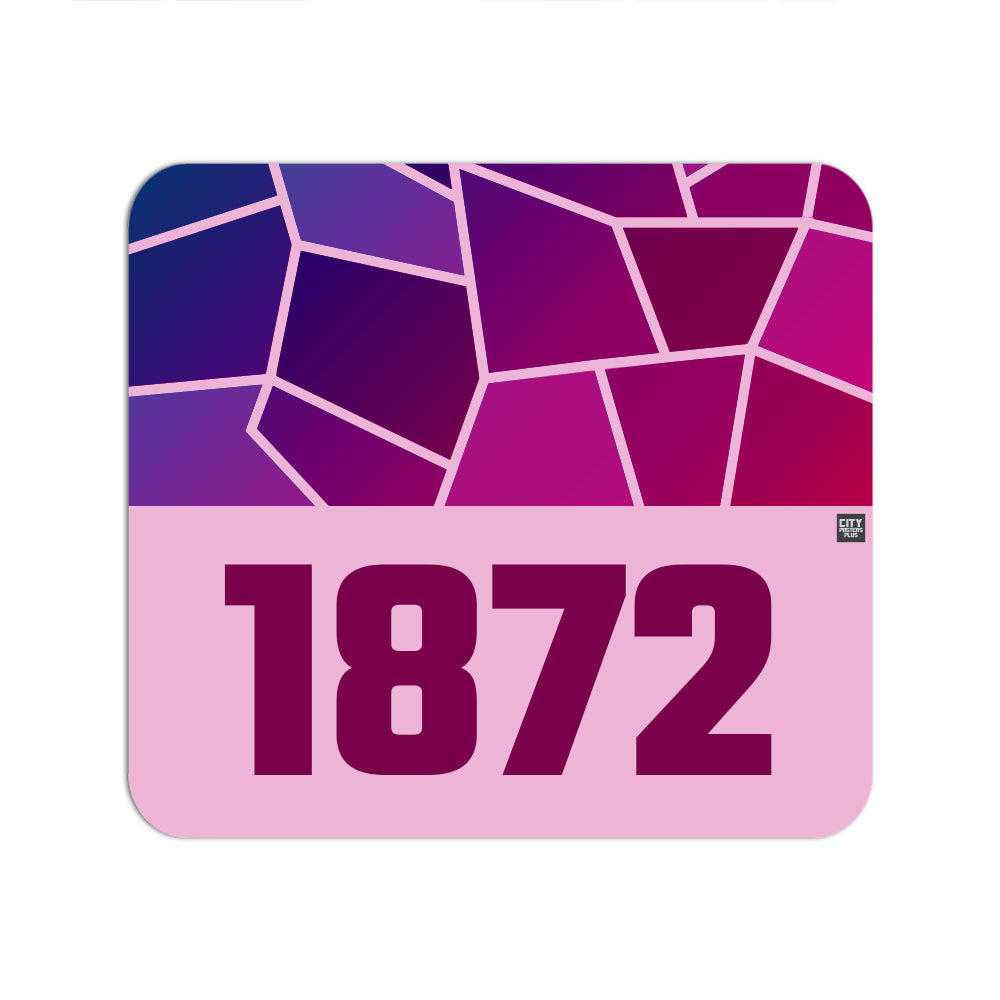 1872 Year Mouse pad (Light Pink)