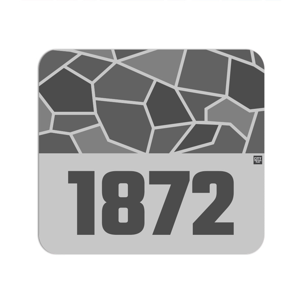 1872 Year Mouse pad (Melange Grey)