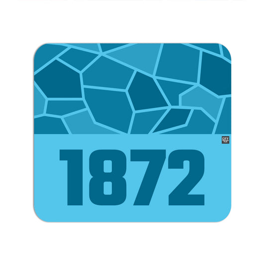 1872 Year Mouse pad (Sky Blue)