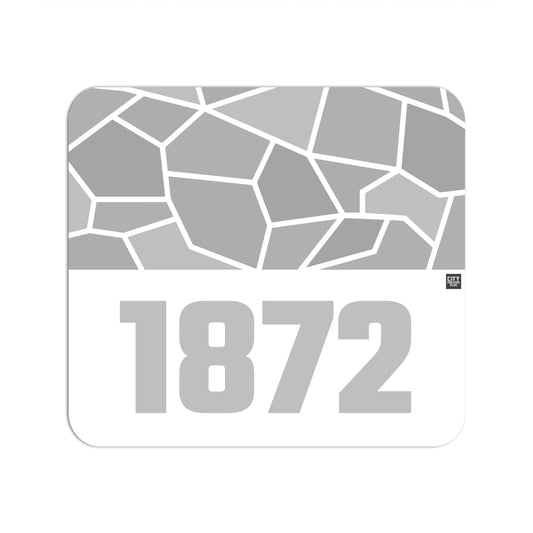 1872 Year Mouse pad (White)