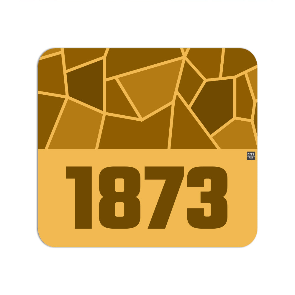 1873 Year Mouse pad (Golden Yellow)