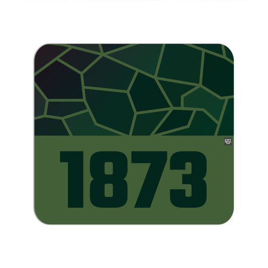 1873 Year Mouse pad (Olive Green)