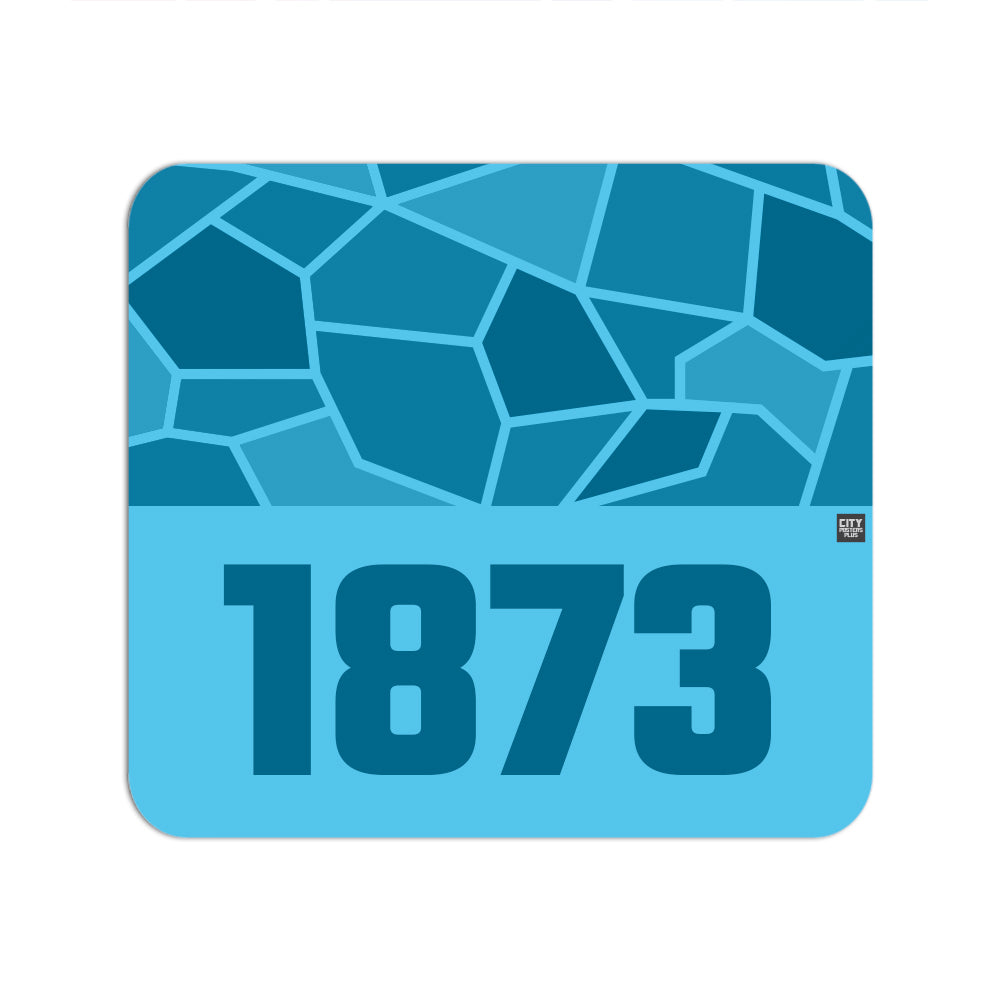 1873 Year Mouse pad (Sky Blue)